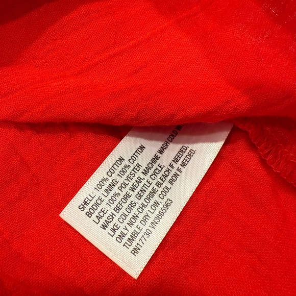 Cat & Jack Vibrant Red Toddler Stars Set - Picture 6 of 7